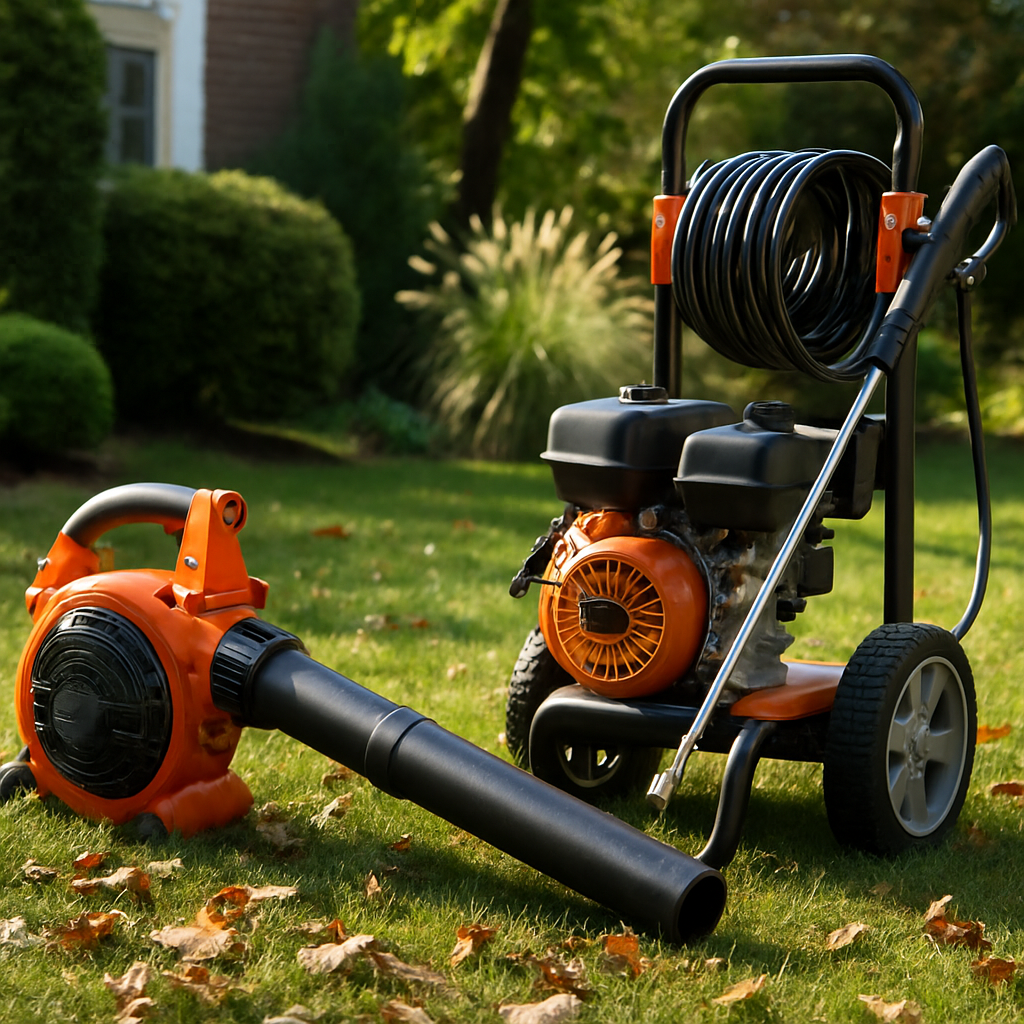 Best Leaf Blowers and Pressure Washers: Yard Cleanup Buying Guides
