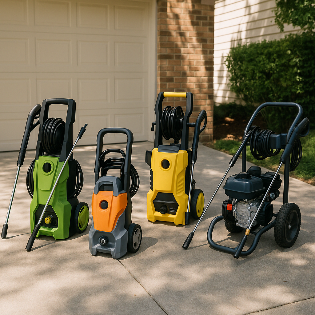 Best Pressure Washers for Home Use: Reviews and Buying Guide